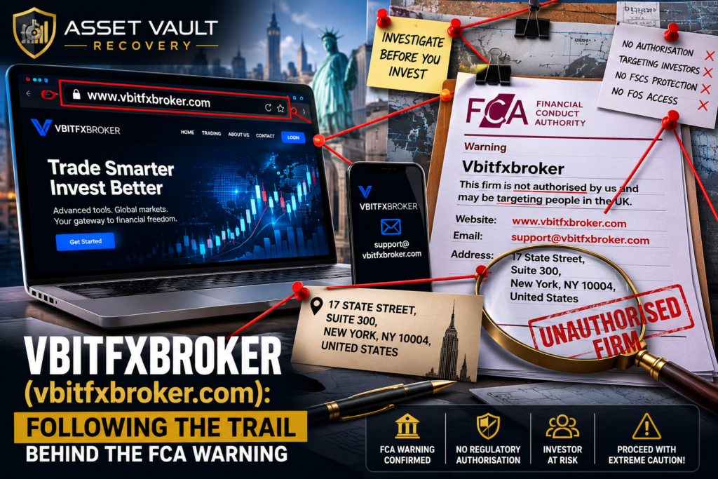 Vbitfxbroker (vbitfxbroker.com) 2026 Scam: Following the Trail Behind the FCA Warning