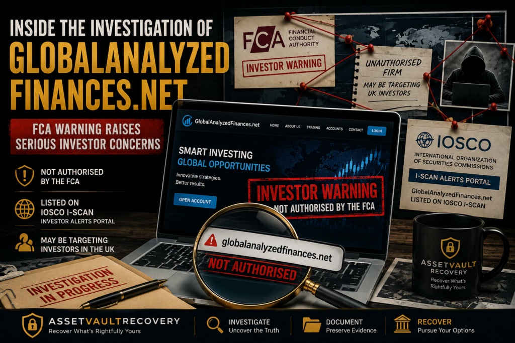GlobalAnalyzedFinances.net Scam: FCA Warning Raises Serious Investor Concerns